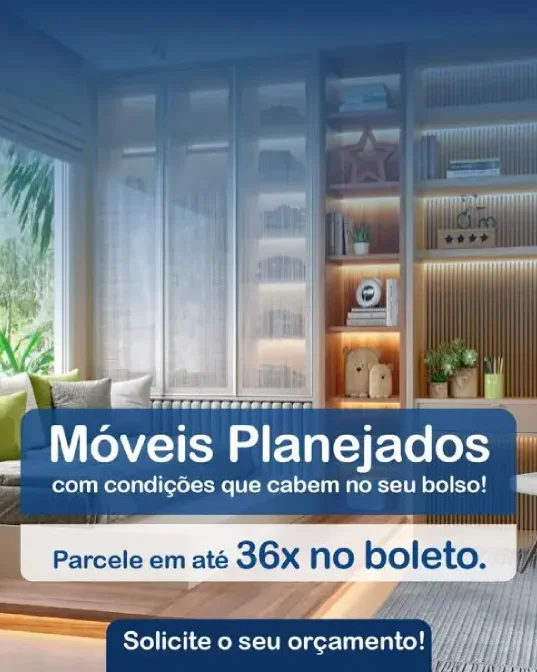 Móveis Planejados com condições que cabem no seu bolso